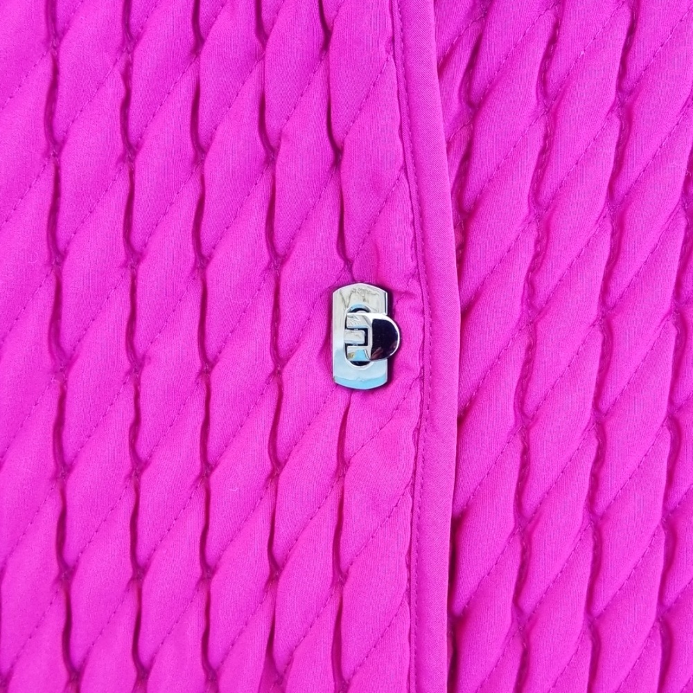 Rasberry/Merlot Fall Coat - Picture 4 of 5